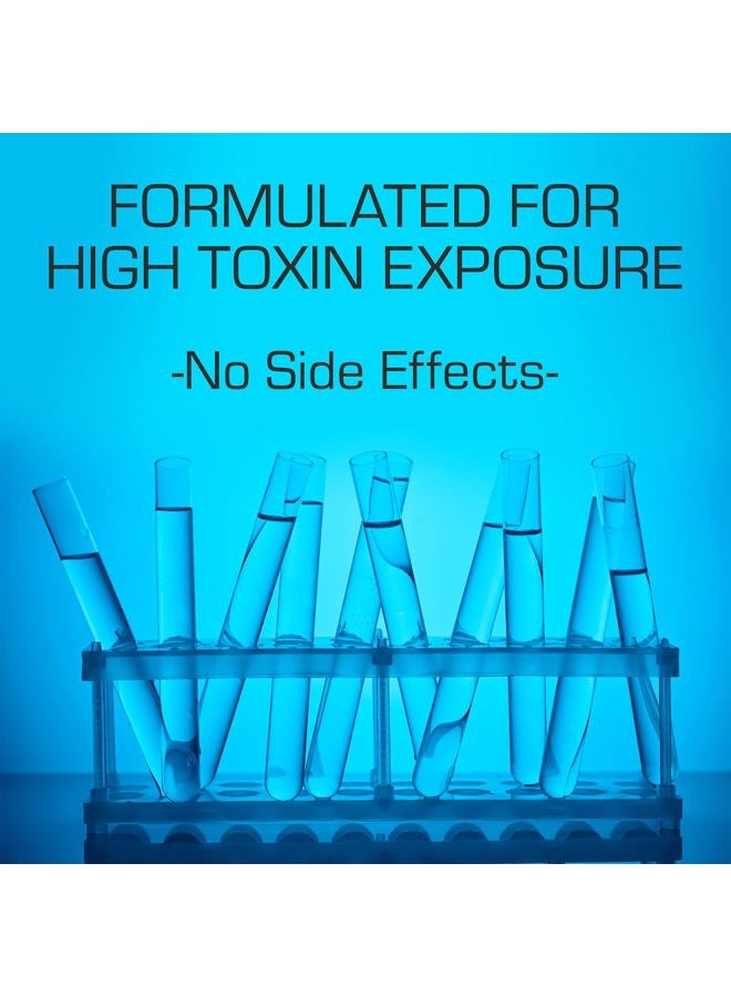 wellgenix بوريكلين X2 لتنظيف السموم - قوة مزدوجة لتنظيف النظام بعمق - مص formulated مع مزيجين فريدين لإزالة وطرد السموم - يتضمن زجاجة فارغة سعة 16 أونصة و 4 كبسولات - Image 2